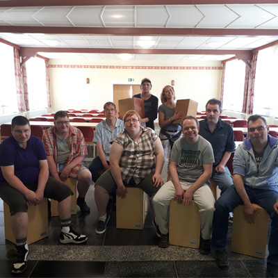 TROMMELGRUPPE DER SCHLOSS HOYM STIFTUNG