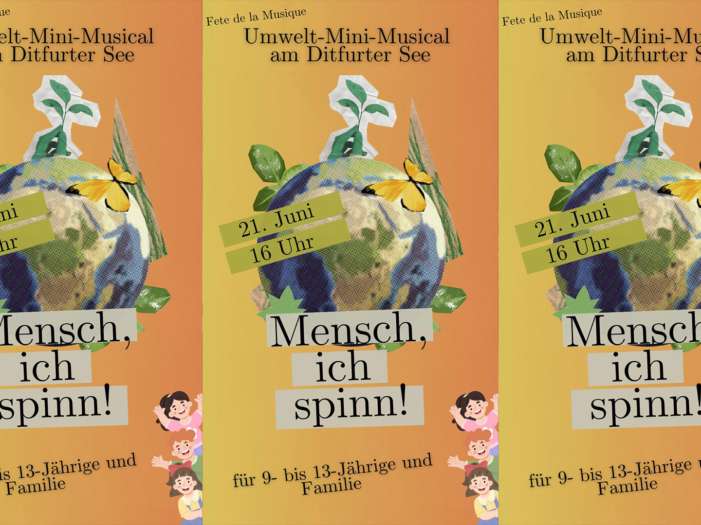 Umweltmusical „Mensch, ich spinn!"